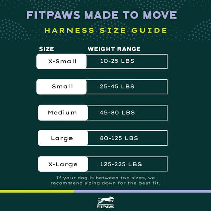 FITPAWS MADE TO MOVE HARNESS AND LEASH