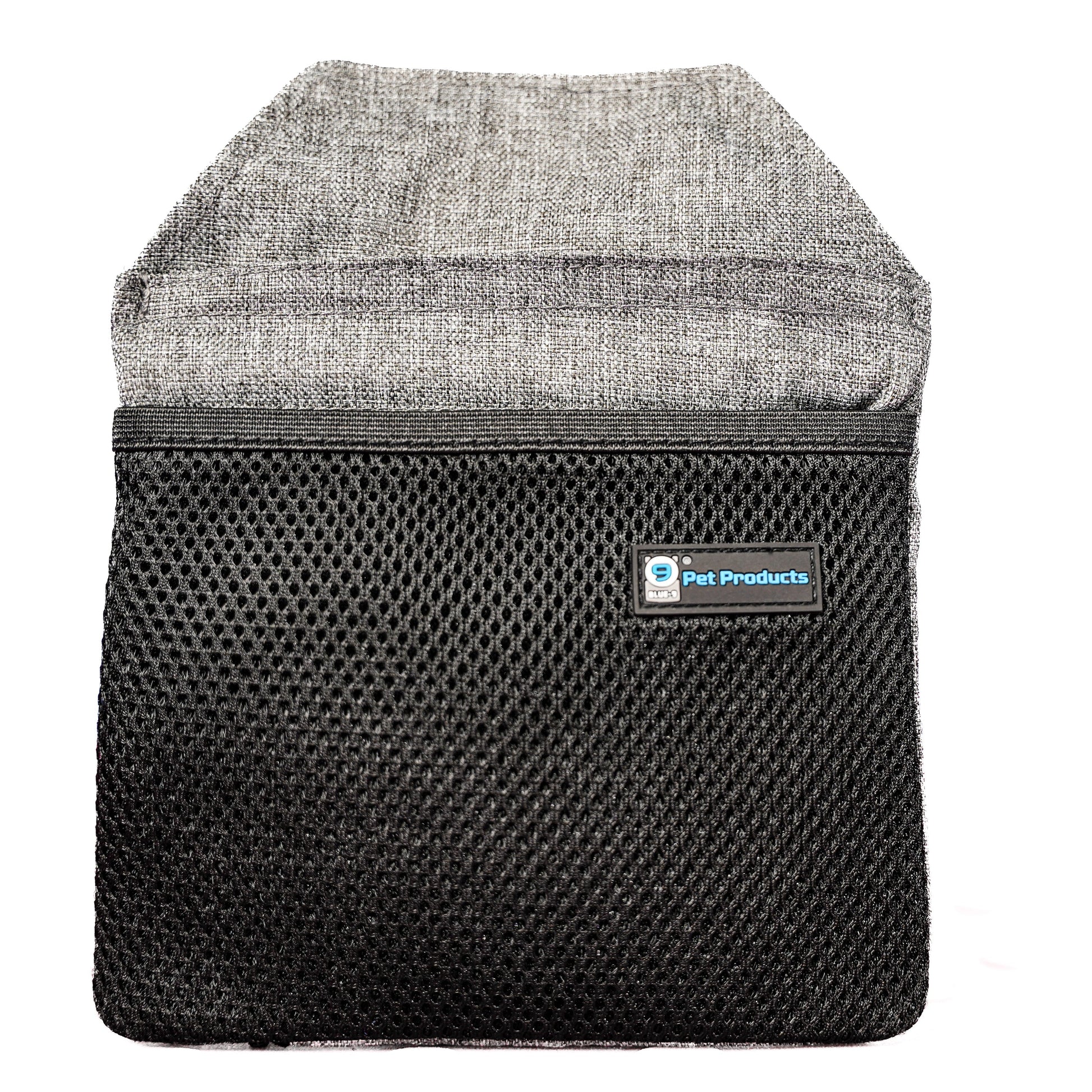A black INSPIRE dog training treat pouch with a gray interior