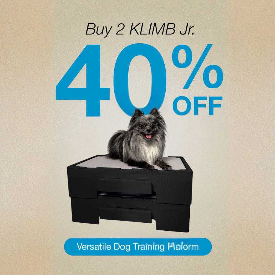 KLIMB Jr. Duo Bundle + A Place For Your Dog Training