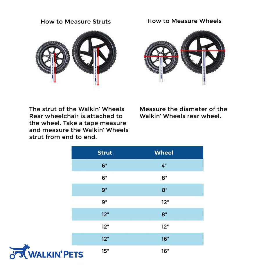 Walkin' Wheels LARGE Front Wheel Attachment