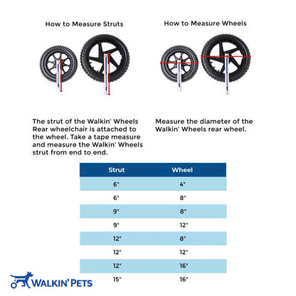 Walkin' Wheels LARGE Front Wheel Attachment